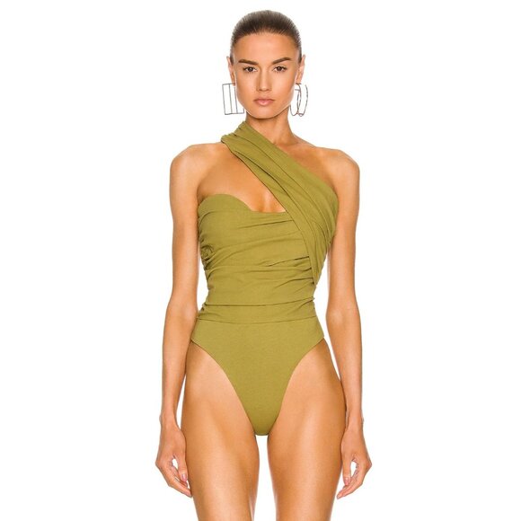 ATOIR Never Really Over Bodysuit Moss Size US8 NWT